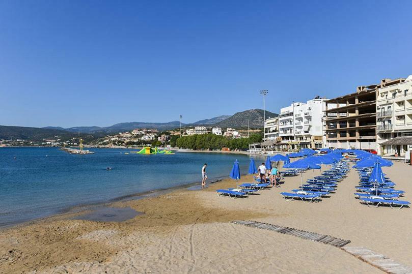 Stunning Seaview Town Apartment Агиос-Николаос Экстерьер фото